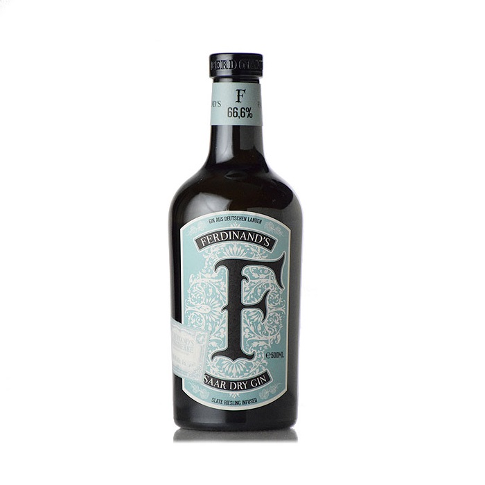 FERDINAND'S SAAR DRY GIN DISTILLERY STRENGTH 66% 500ml