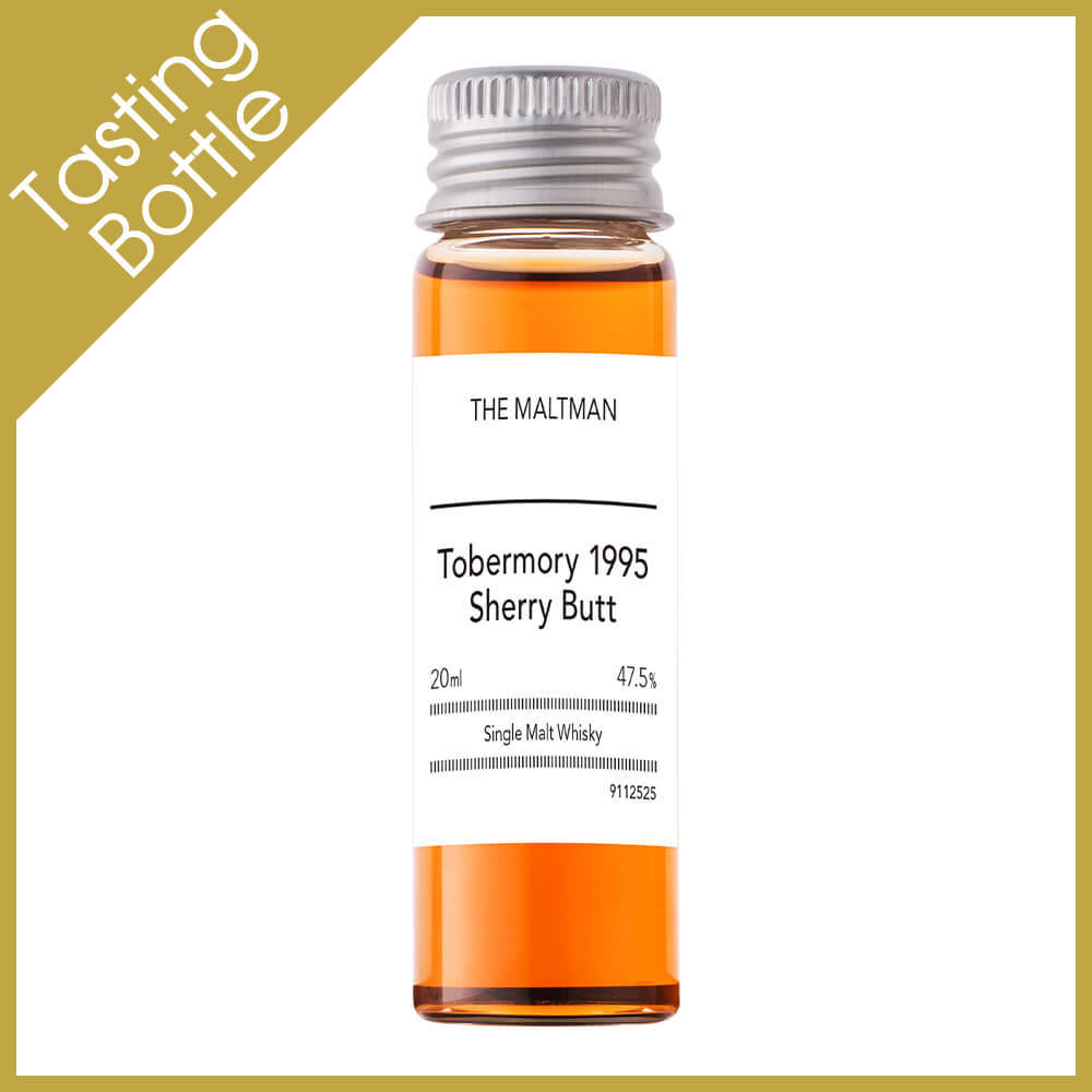 トバモリー 1995 26年 シェリーバット 47.5% 20ml Tobermory 1995 26YO